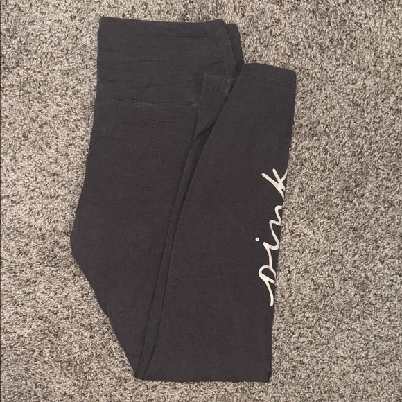 PINK Victoria's Secret Black Leggings for Kids - Picture 1 of 4